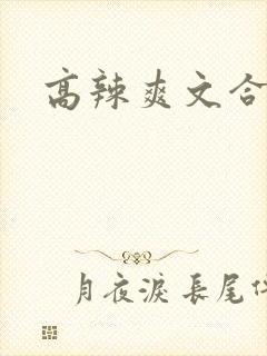 高辣爽文合集