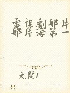 电视剧那片星空那片海第一部