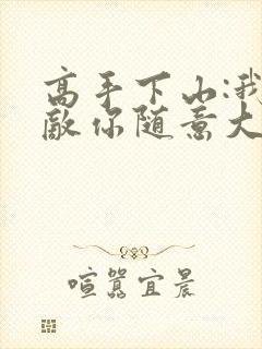 高手下山:我无敌你随意大结局章节