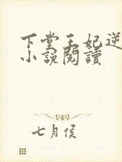 下堂王妃逆袭记小说阅读封面