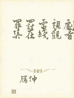 罪罚电视剧40集在线观看免费封面