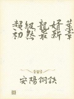 超级龙婿叶辰萧初然最新章节