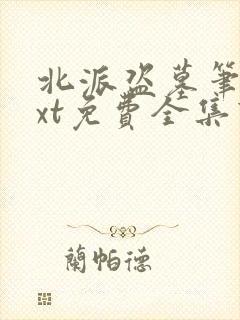 北派盗墓笔记txt免费全集下载