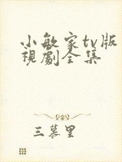 小敏家tv版电视剧全集