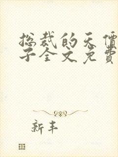 总裁的天价小妻子全文免费阅读