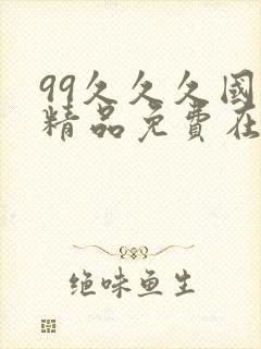 99久久久国产精品免费在线