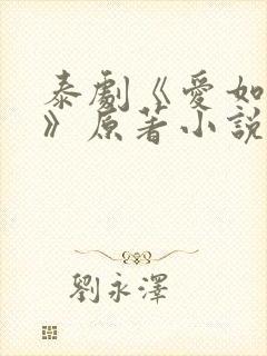 泰剧《爱如永昼》原著小说