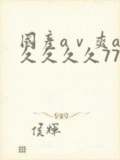 国产aⅴ爽av久久久久77av