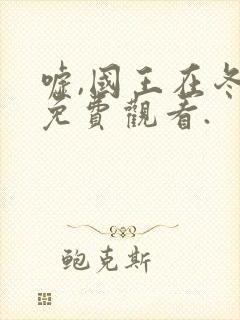 嘘,国王在冬眠免费观看.