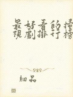 最好看的扫黑电视剧排行榜前十名封面