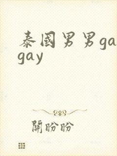 泰国男男gaygay