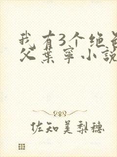 我有3个绝色师父叶宁小说叫什么