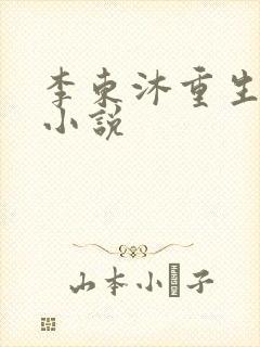 李东沐重生官场小说