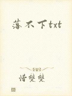 落不下txt