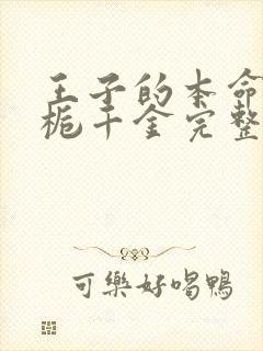 王子的本命是恶栀千金完整版