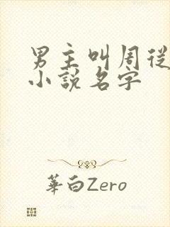 男主叫周从谨的小说名字