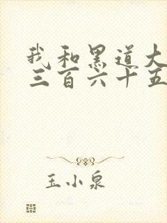 我和黑道大佬的三百六十五天第三季免费观看