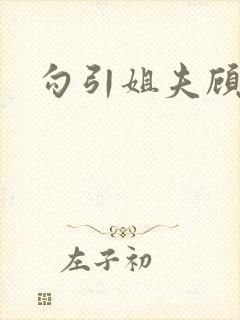 勾引姐夫顾轻轻