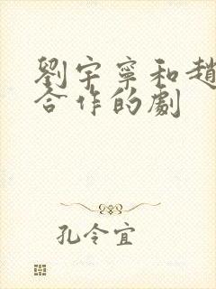 刘宇宁和赵露思合作的剧封面