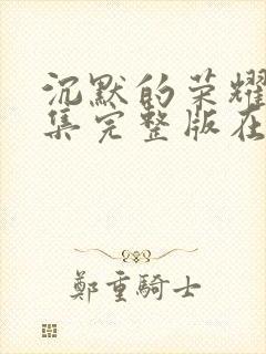 沉默的荣耀40集完整版在线观看