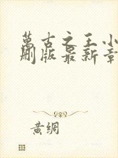 万古之王小说未删版最新章节