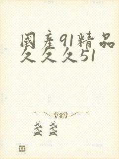 国产91精品久久久久51