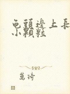 龟头边上长一圈小颗粒封面