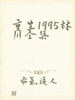 重生1995林川全集封面