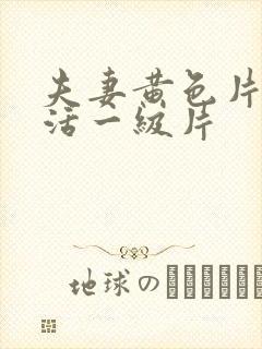 夫妻黄色片性生活一级片