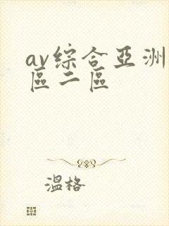 av综合亚洲一区二区