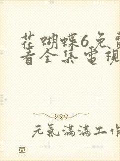 花蝴蝶6免费观看全集电视剧封面