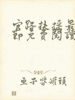 官路扶摇最新章节免费阅读雪路听花封面