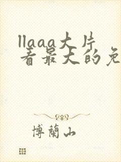 llaaa大片看最大的免费在线观看
