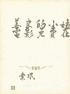 善良的小姨韩国电影免费在线观看