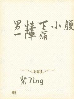 男性下小腹一阵一阵痛封面