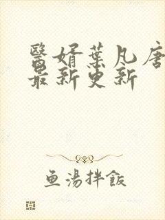 医婿叶凡唐若雪最新更新