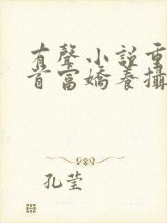 有声小说重生女首富娇养摄政王