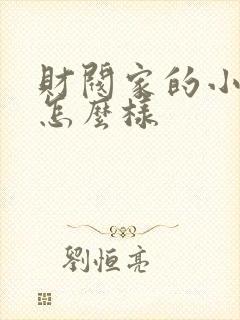 财阀家的小儿子怎么样封面