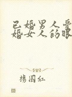 已婚男人爱上已婚女人的眼神封面