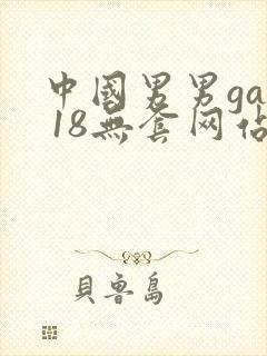 中国男男gay 18无套网站免费封面