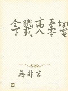 全职高手txt下载八零电子书