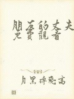 朋友的丈夫在线免费观看封面