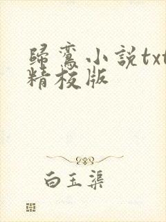 归鸾小说txt精校版