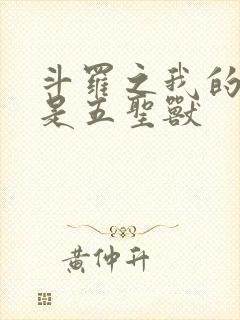 斗罗之我的武魂是五圣兽