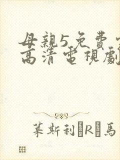 母亲5免费完整高清电视剧hd封面