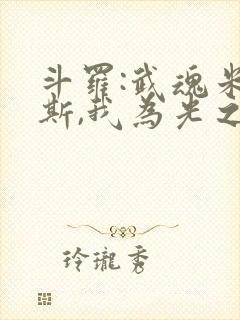 斗罗:武魂米瑞斯,我为光之神