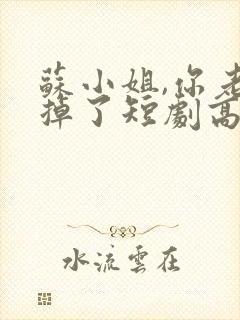 苏小姐,你老公掉了短剧高清