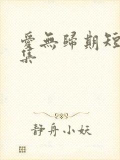 爱无归期短剧合集封面