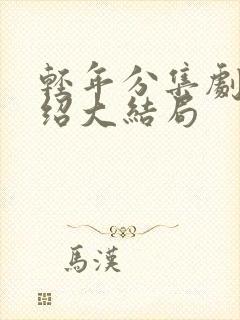 轻年分集剧情介绍大结局