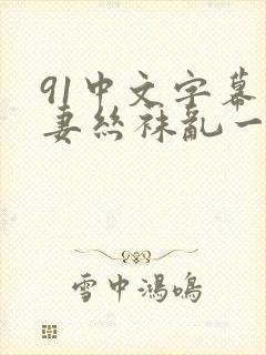 91中文字幕人妻丝袜乱一区三